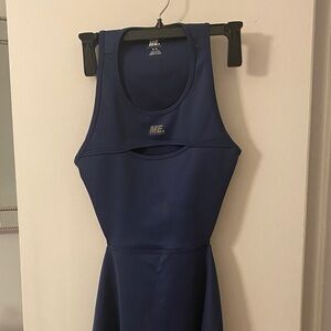 Dark Blue Sleeveless dress